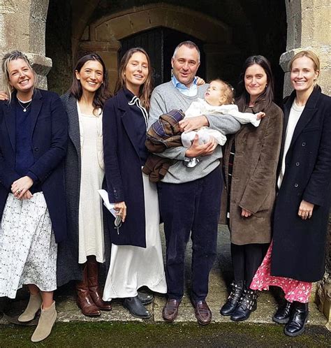 Ben Goldsmith and wife Jemima hold christening for their daughter with ...