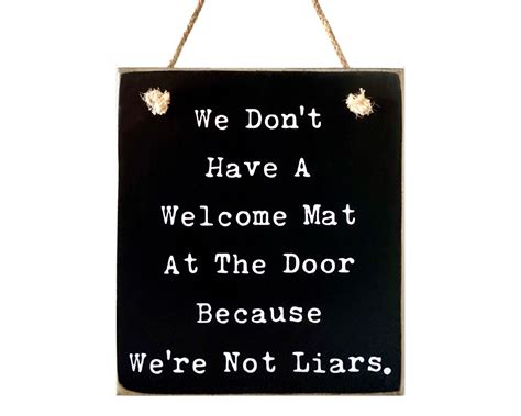 Funny Front Door Sign No Soliciting Sign Door Knocker We | Etsy