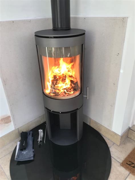 PVR Cylinder Stove on High Log store – Installed in Worsley | Cheshire ...