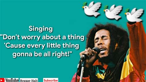 Bob Marley Three Little Birds Lyrics