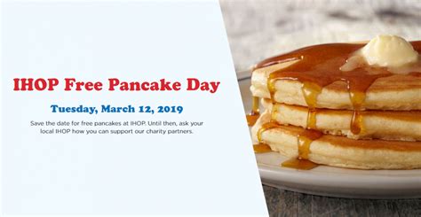 IHOP Free Pancake Day - Cumming Local