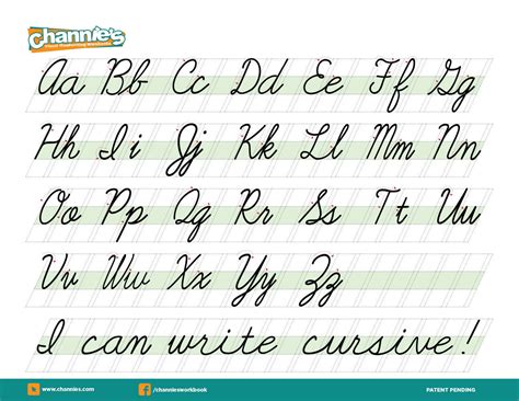 Cursive Alphabet Copy And Paste | Download Printable Cursive Alphabet Free!