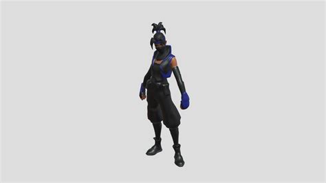 Fortnite Leaked Skin Indigo Kuno - 3D model by kagetuna-nakanohito ...