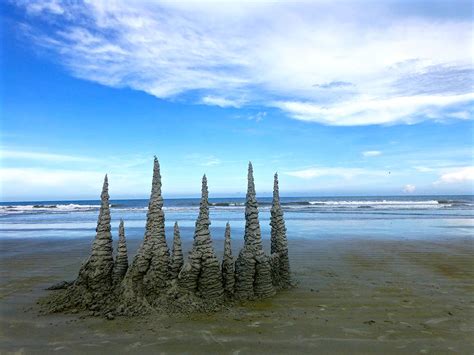 Cocoa Beach Sandcastles Photograph by Amelia Racca