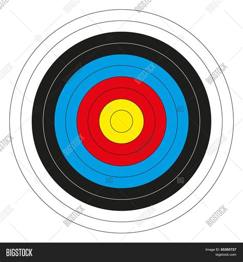 Colorful Bullseye Vector & Photo (Free Trial) | Bigstock