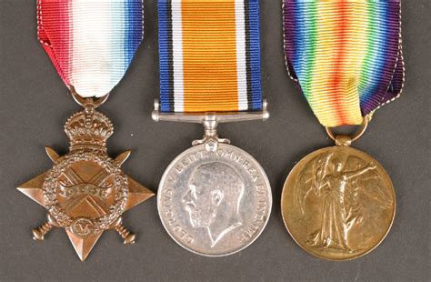 1914-18 World War I Trio, Royal Irish Rifles medals at Whyte's Auctions | Whyte's - Irish Art ...