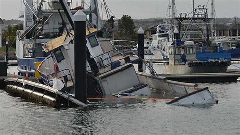 Lukin family tuna boat sinks in Port Lincoln marina