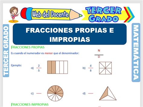 Ejemplos Ejercicios De Fracciones Propias Impropias Y Mixtas – Ejemplo ...