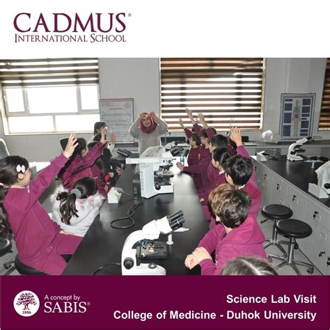 Science Lab visit - Duhok University - CADMUS International School® – Duhok