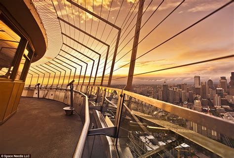 Seattle's Space Needle will open the first-ever revolving glass floor ...