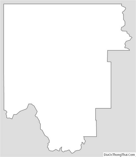 Outline Map of Lincoln County, Montana | Montana, Lincoln