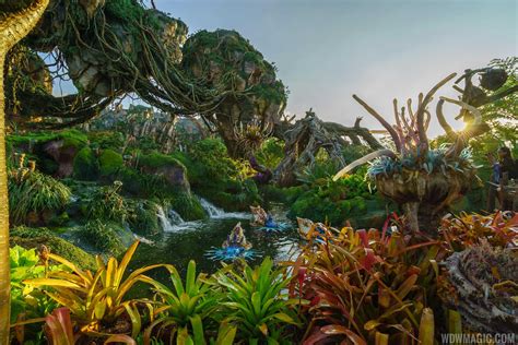 PHOTOS - Sunset over Pandora - The World of Avatar