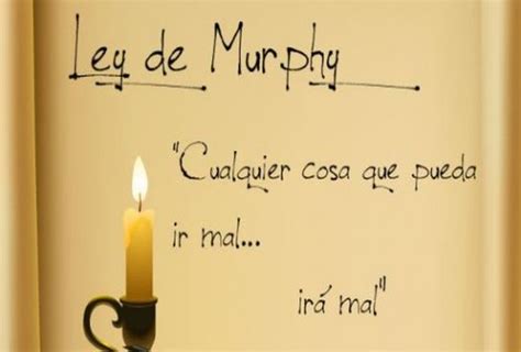 El poder de la ‘Ley de Murphy’. - Insurgencia Magisterial