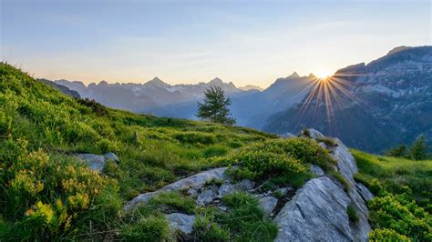 Atardecer en los Alpes Suizos | Fotos e Imágenes en FOTOBLOG X