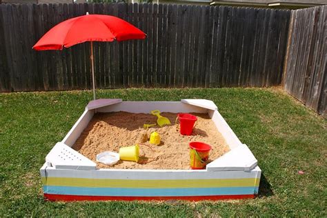 28 Cute DIY Sandbox Ideas Your Kids Will Love - InteriorSherpa