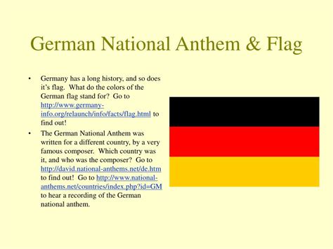 PPT - German National Anthem & Flag PowerPoint Presentation, free ...