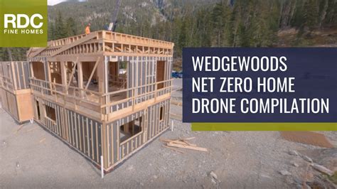 Drone Footage Compilation - 6 Days | WedgeWoods Net Zero Home Build - YouTube