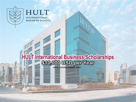 Hult International Business School USA Scholarships 2023