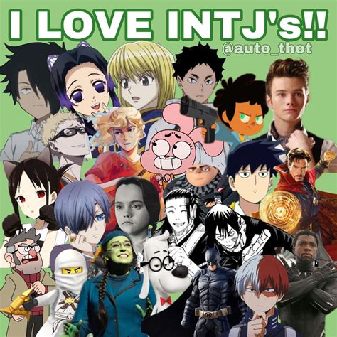 intj’s!!! | Mbti character, Intj, Intj characters