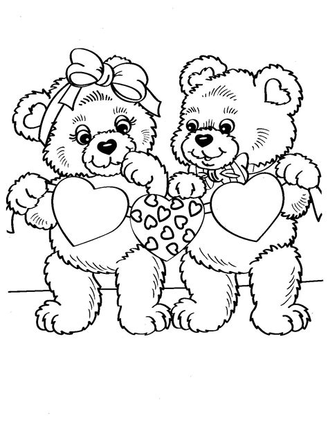 Teddy Bear Coloring Page ~ Coloring Pages