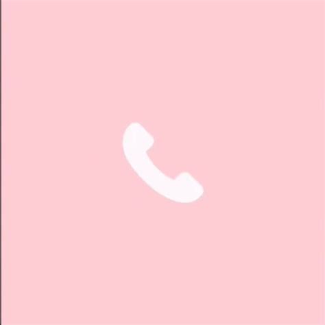 Pink Asthetic Phone Icon