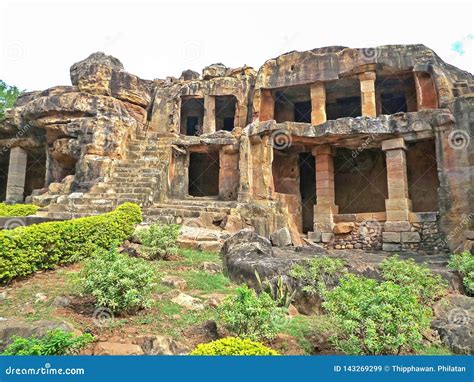 Udayagiri and Khandagiri Caves, India Stock Image - Image of india, carve: 143269299