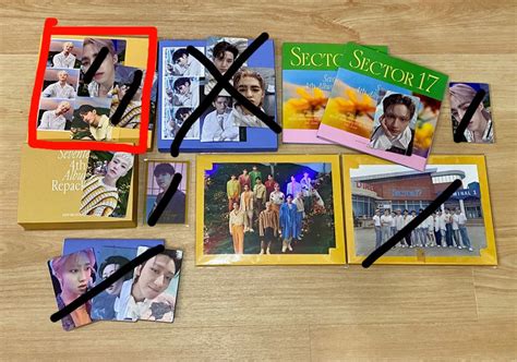 wts seventeen svt sector 17 album compact pcs pob, Hobbies & Toys, Memorabilia & Collectibles, K ...