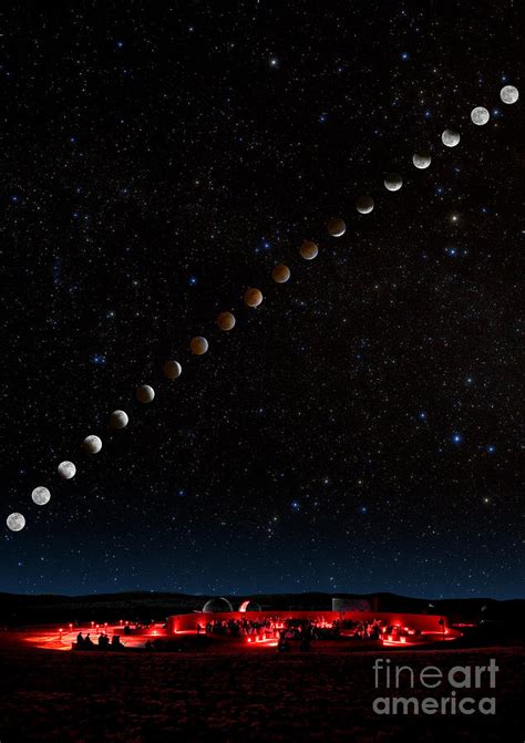 Lunar Eclipse Path Photograph by Larry Landolfi - Pixels