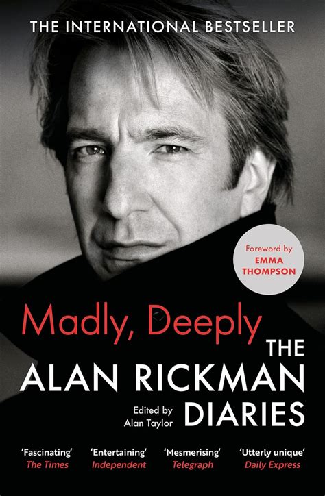 Madly, Deeply: The Alan Rickman Diaries - Rickman, Alan | 9781805301424 ...