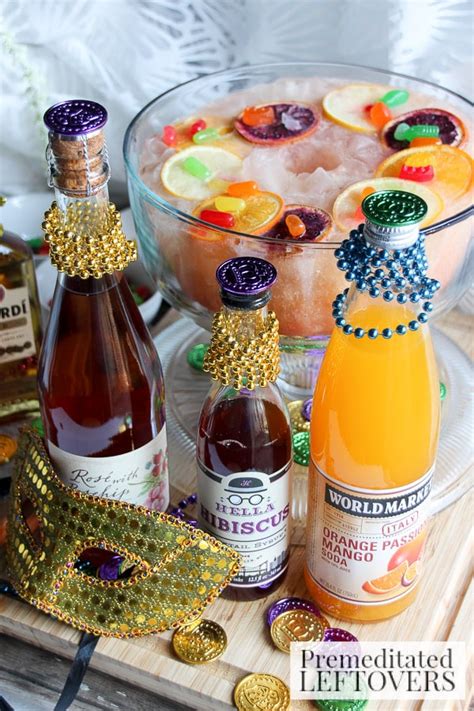 Mardi Gras Punch Recipe - Perfect for Fat Tuesday!