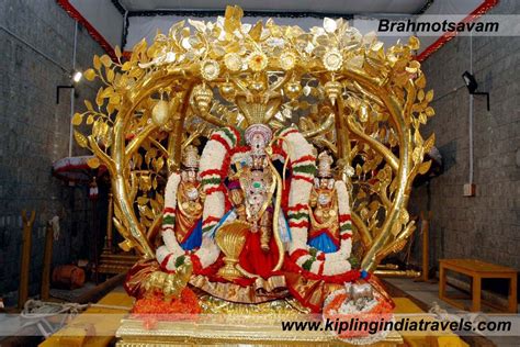 Tirumala Brahmotsavam is an annual festival at Tirumala Lord Venkateswara Temple celebrated for ...