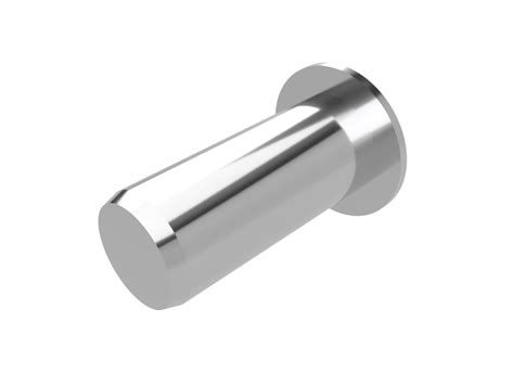 Flat Head Plain Body Closed End Rivet Nuts - Stainless Steel | Pure Staging