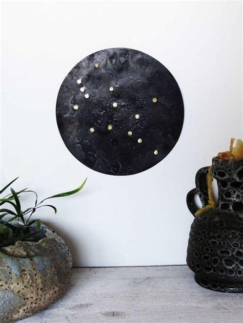 Virgo Constellation Art Virgo Zodiac Star Sign Gift Iron - Etsy | Virgo ...