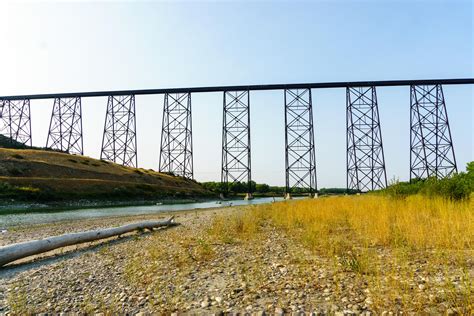 Largest train bridge in Canada. Lethbridge AB [OC][6000x4000] : r/bridgeporn