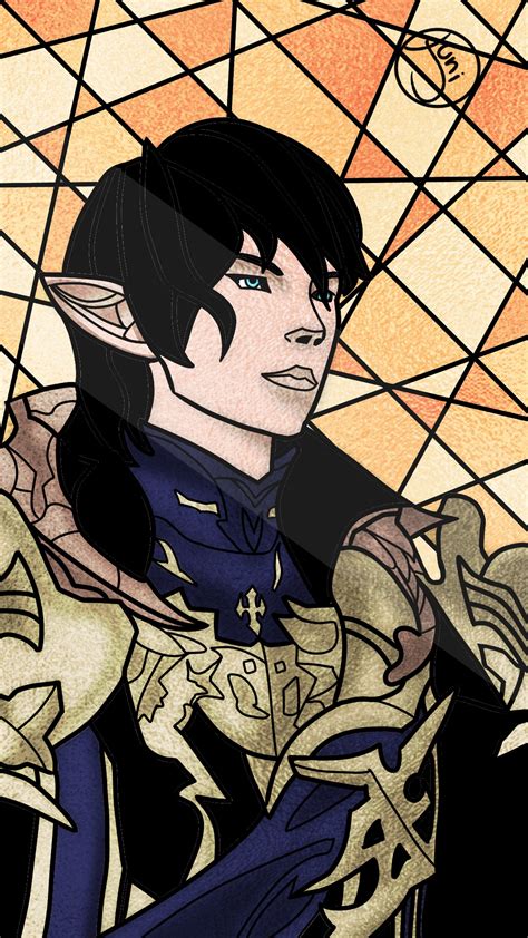 I made Ser Aymeric fanart. I can't wait to see him with updated graphics.