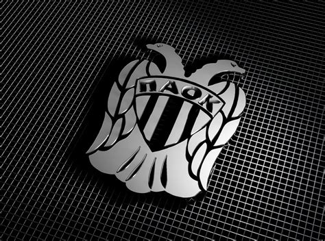 PAOK FC Logo 3D -Logo Brands For Free HD 3D