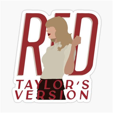 taylor's version sticker