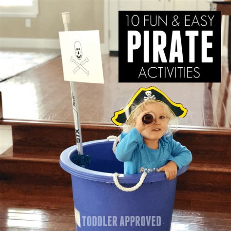 10 Fun Pirate Activities for Kids - Toddler Approved