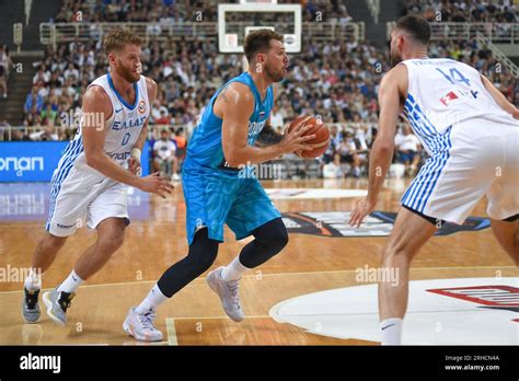 Luka Doncic (Slovenia National Team) against Greece Stock Photo - Alamy