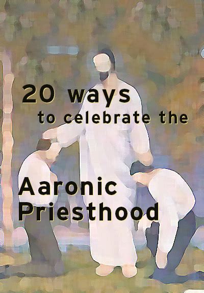 Remembering The Restoration Of The Aaronic Priesthood