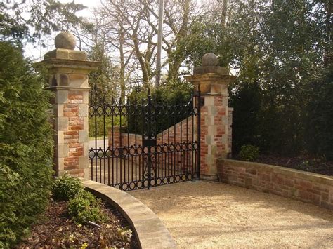 Pin by Charlotte Clapcott on Brick Pillars | Entrance gates, Entrance gates design, House entrance