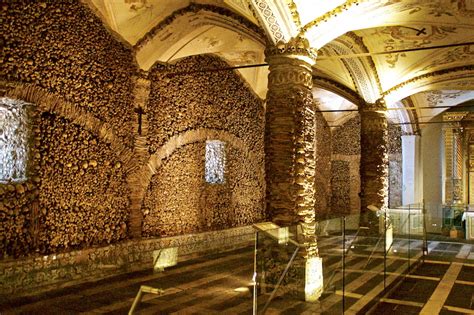 Bones Chapel in Evora, Portugal - Travelling Spice blog