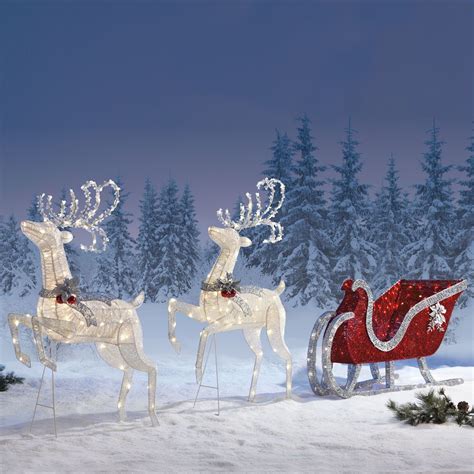 Christmas Sleigh Outdoor/indoor Christmas Decoration Premiu… | Outdoor ...