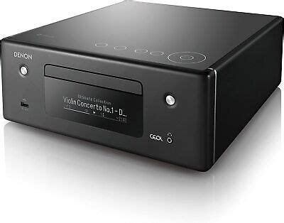 Denon RCD-N10 Network CD Receiver with HEOS (Black) 883795004596 | eBay