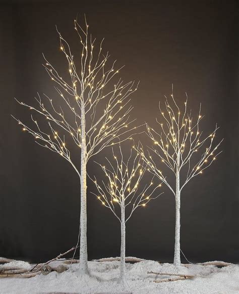 Lightshare Lighted Birch Tree, Small