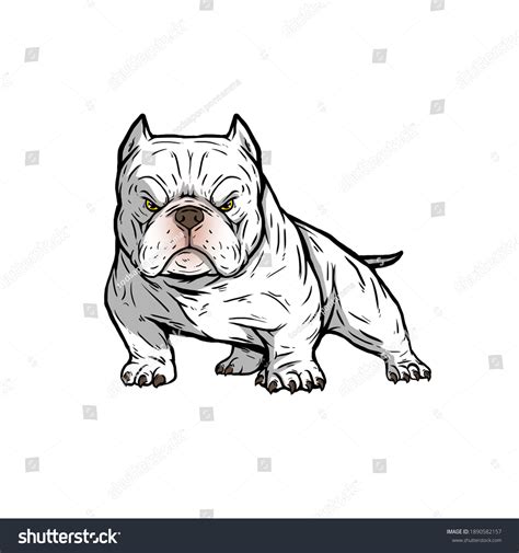 Bully Americanbully Logo Dog Pitbull Stock Illustration 1890582157 ...