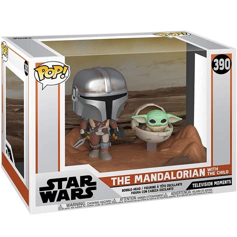 Funko Pop! The Mandalorian y Baby Yoda Moment | Katary