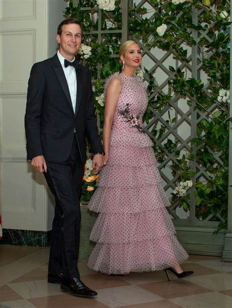 Ivanka Trump’s Rodarte Dress & Pumps Look Romanic at State Dinner ...