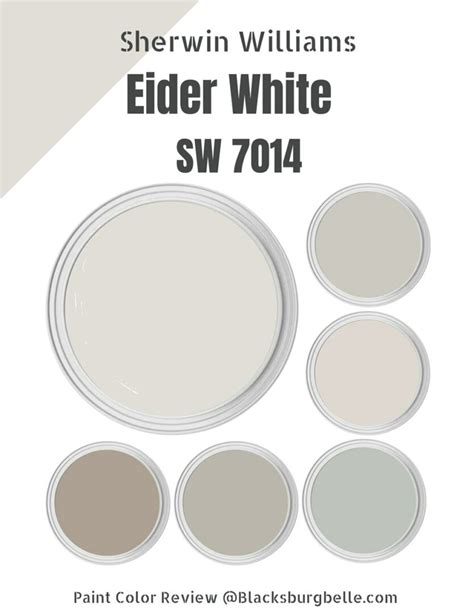 Sherwin Williams Eider White (Palette, Coordinating & Inspirations)