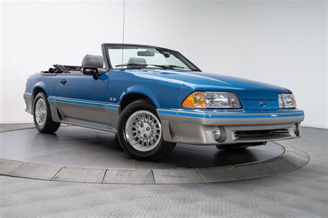 8k-Mile 1989 Ford Mustang GT 5.0 Convertible 5-Speed for sale on BaT ...